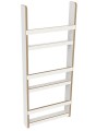Boekenhouder wandmodel B50xD10xH120cm wit3 Tangara Groothandel voor Kinderopvang inrichtingen2
